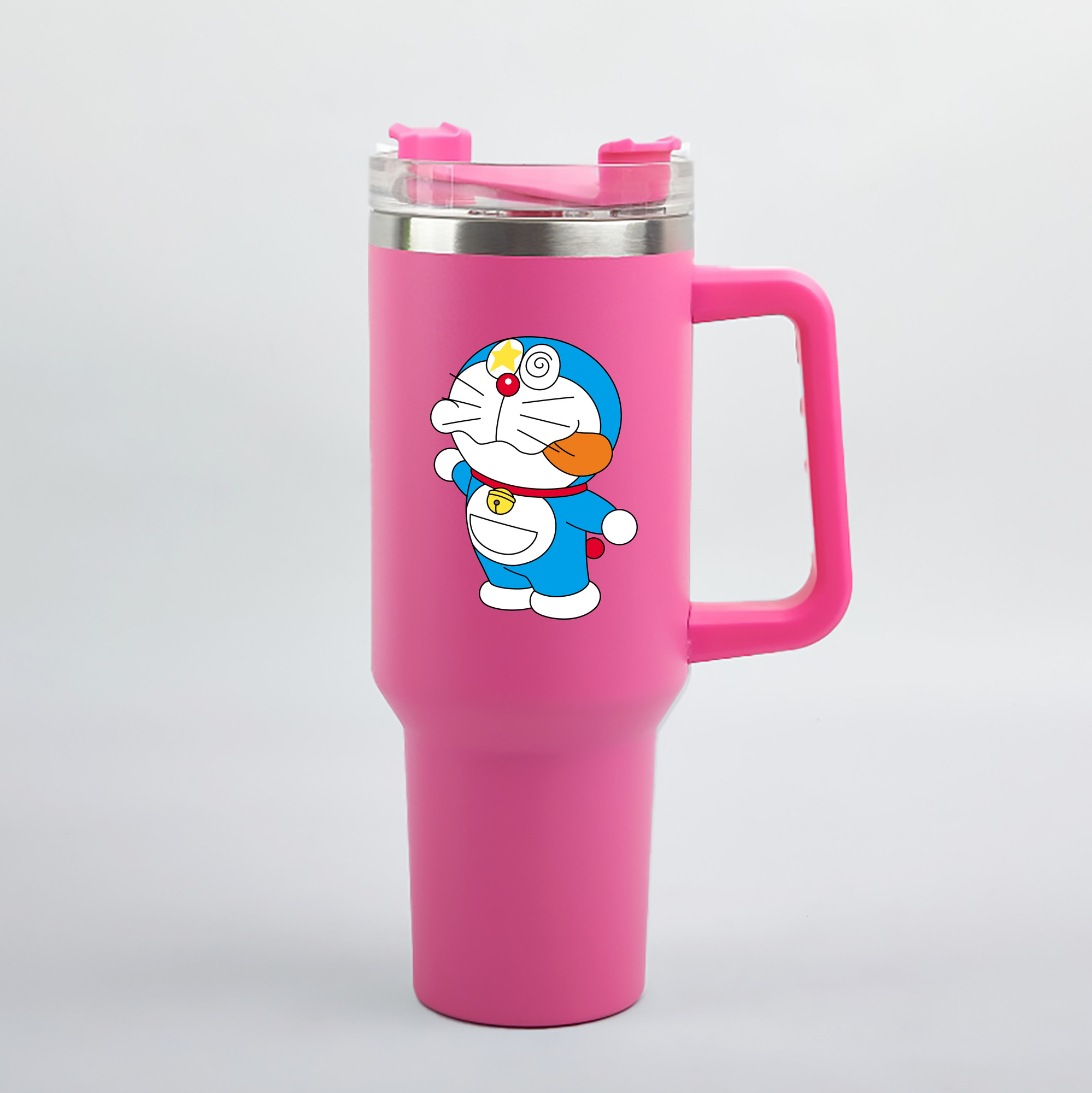 （画像用） ドラえもん Doraemon 1200mL車用タンブラー（カラープリント）